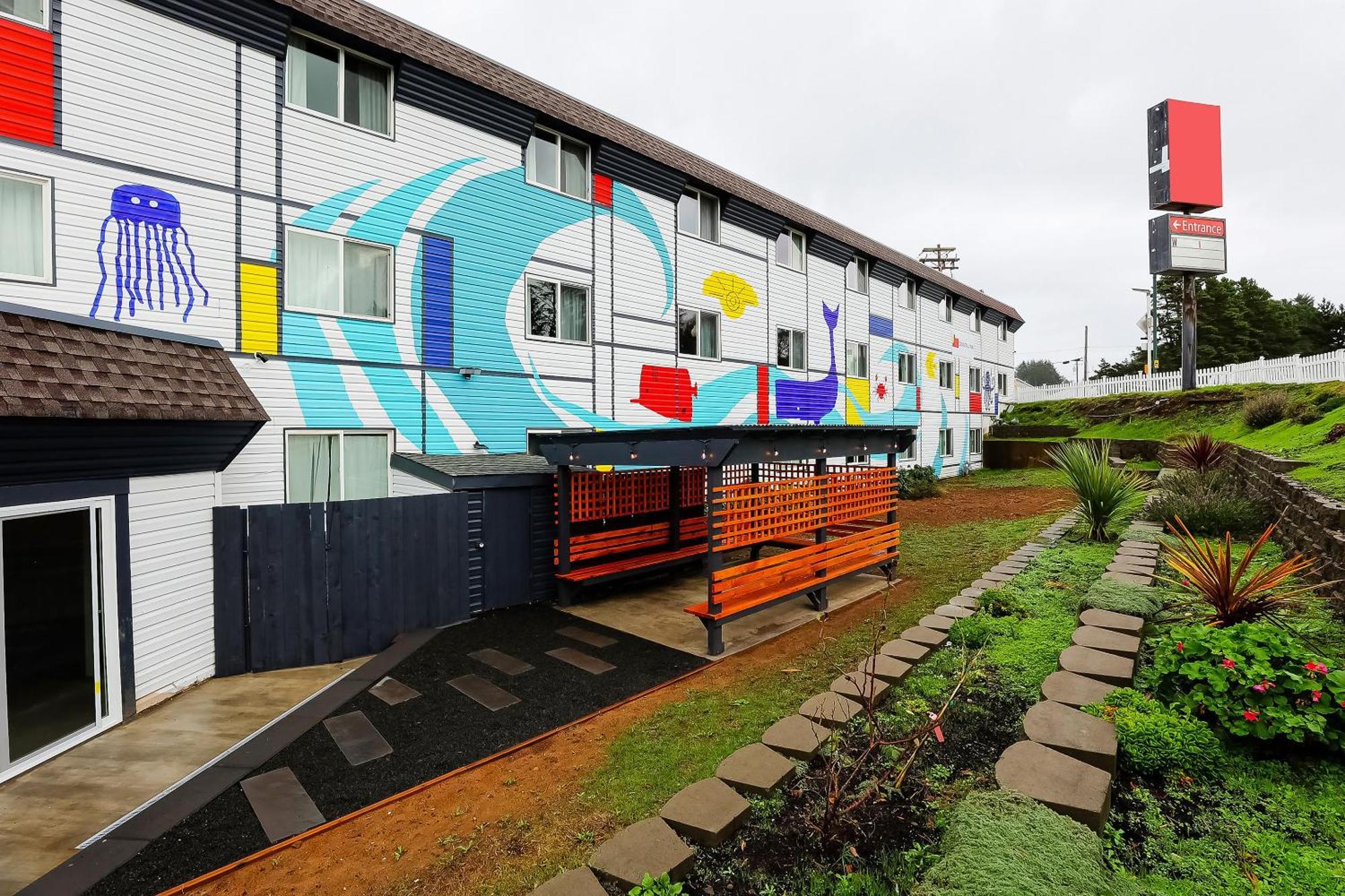 Coastal Inn By Oyo Lincoln City - Oregon Coast Hwy Dış mekan fotoğraf